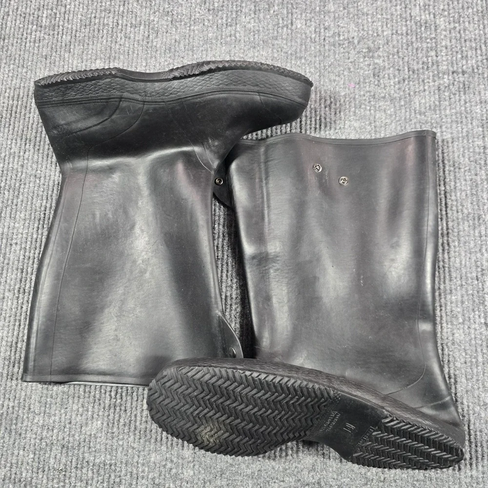 LaCrosse Boots Mens Size 14 Black Rubber Waterproof Overshoe Rain Work USA